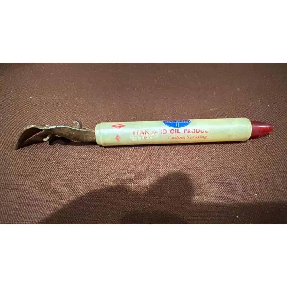Vintage American Oil Company Can Opener Standard Oil Products
